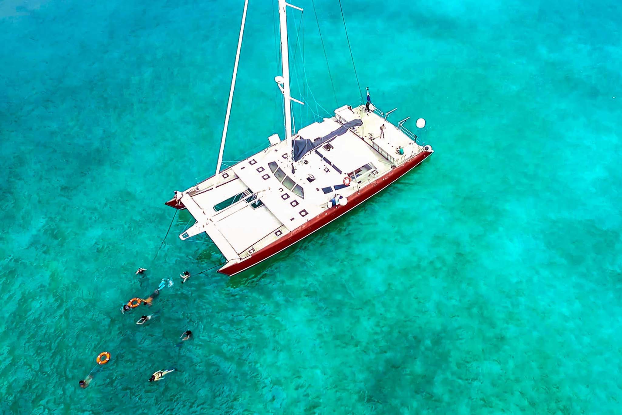 paradise catamarans puerto morelos